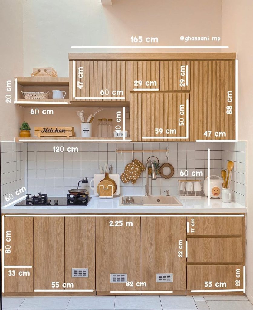 Small Kitchen Design Dimension