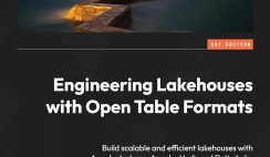 Engineering lakehouse with open table book